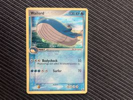 Pokemon Wailord holo EX Rubin Saphir