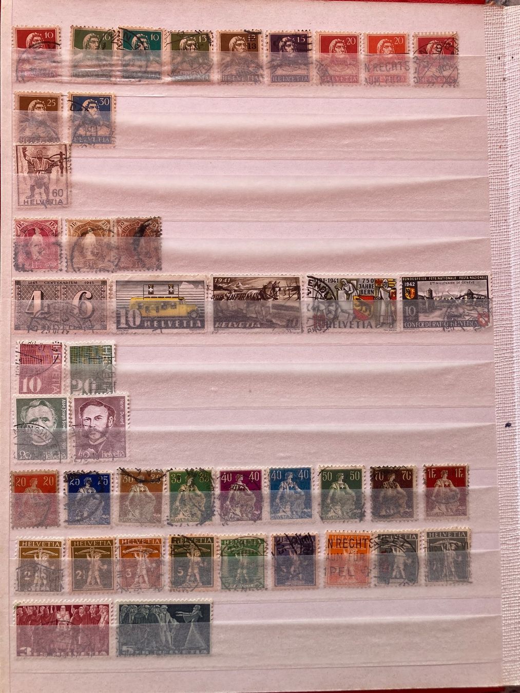 Tutti i francobolli: Briefmarken-Sammlung – Usato da münsingen venduto da rosa71rot 3