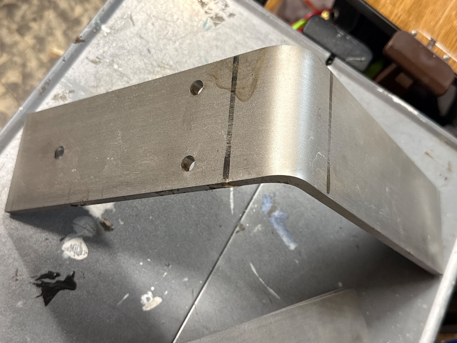 Ferramenta: Aus Hausräumung- 1 schwerer Stahl Winkel – Usato da Amriswil venduto da used2use 2