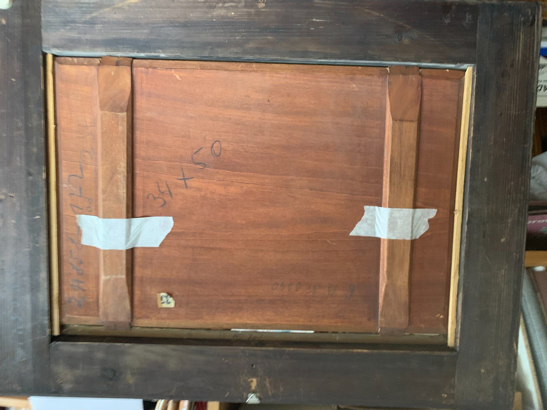 Gemälde: Quadro - Olio su legno – Gebraucht aus Sorengo von 74in 4