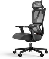 Bürostuhl ergonomisch Kopfstütze Lendenstütze Mesh