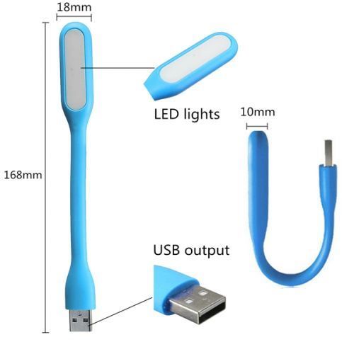 Altro per computer & reti: Biegsames LED USB Licht – Nuovo e nell'imballaggio originale da Aesch BL venduto da Elektronik_Laden 1