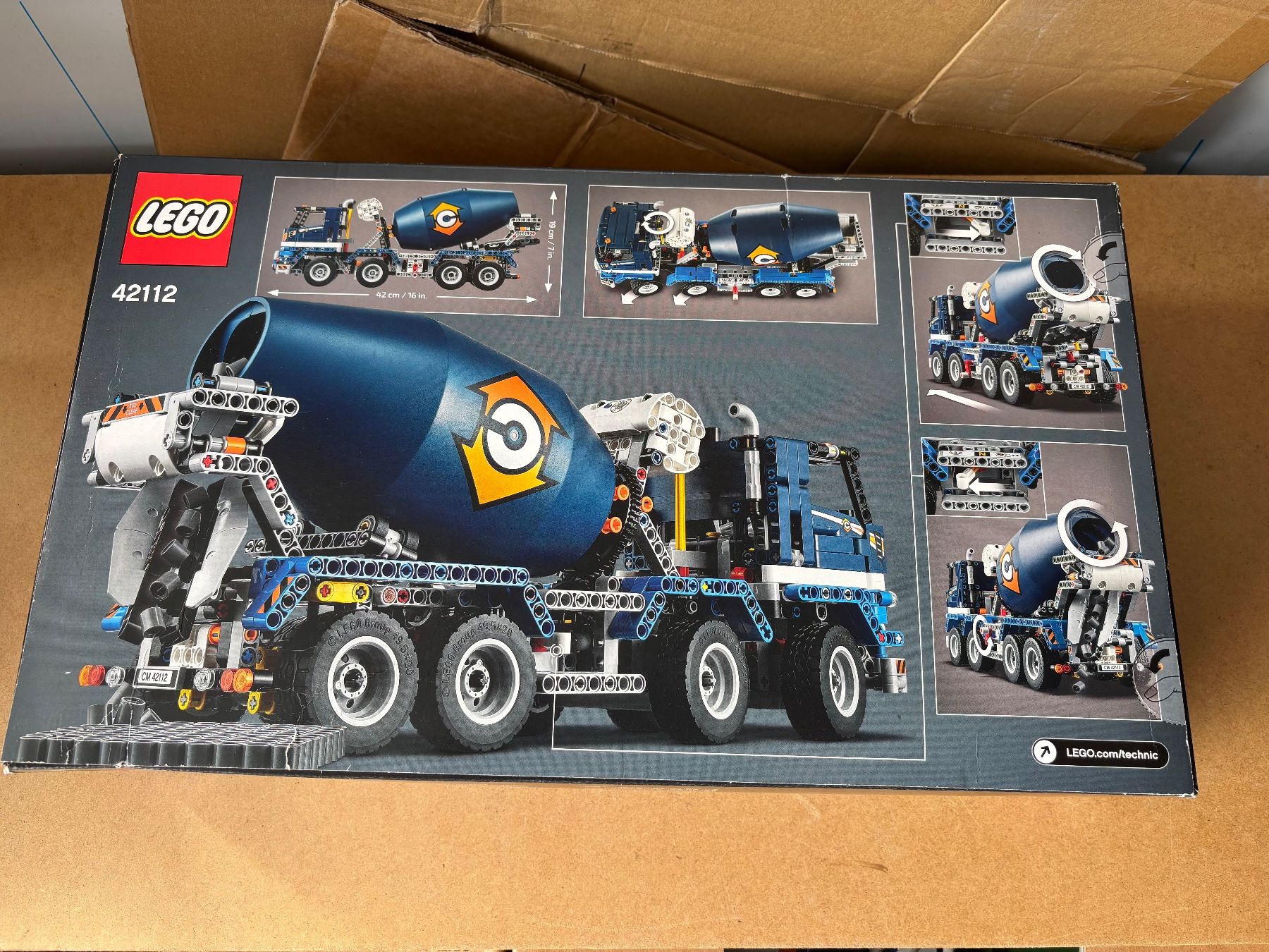 Lego Kit di costruzioni: Légo 42112 Betonmischer – Nuovo e nell'imballaggio originale da Hauterive NE venduto da eriamch 1