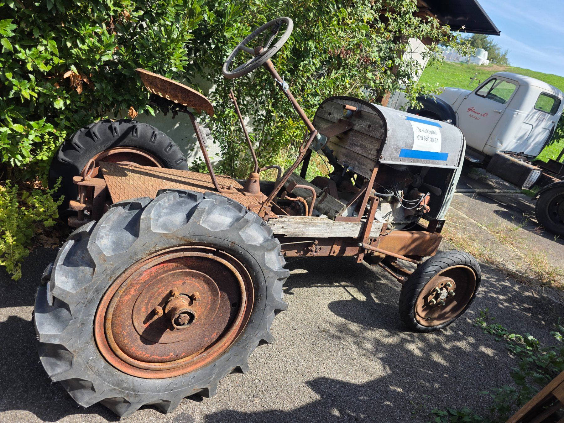 Fiat Traktoren: Traktor / Autotraktor Fiat Oldtimer ca. 1928 – Gebraucht aus Risch von Schnellerblitz 3
