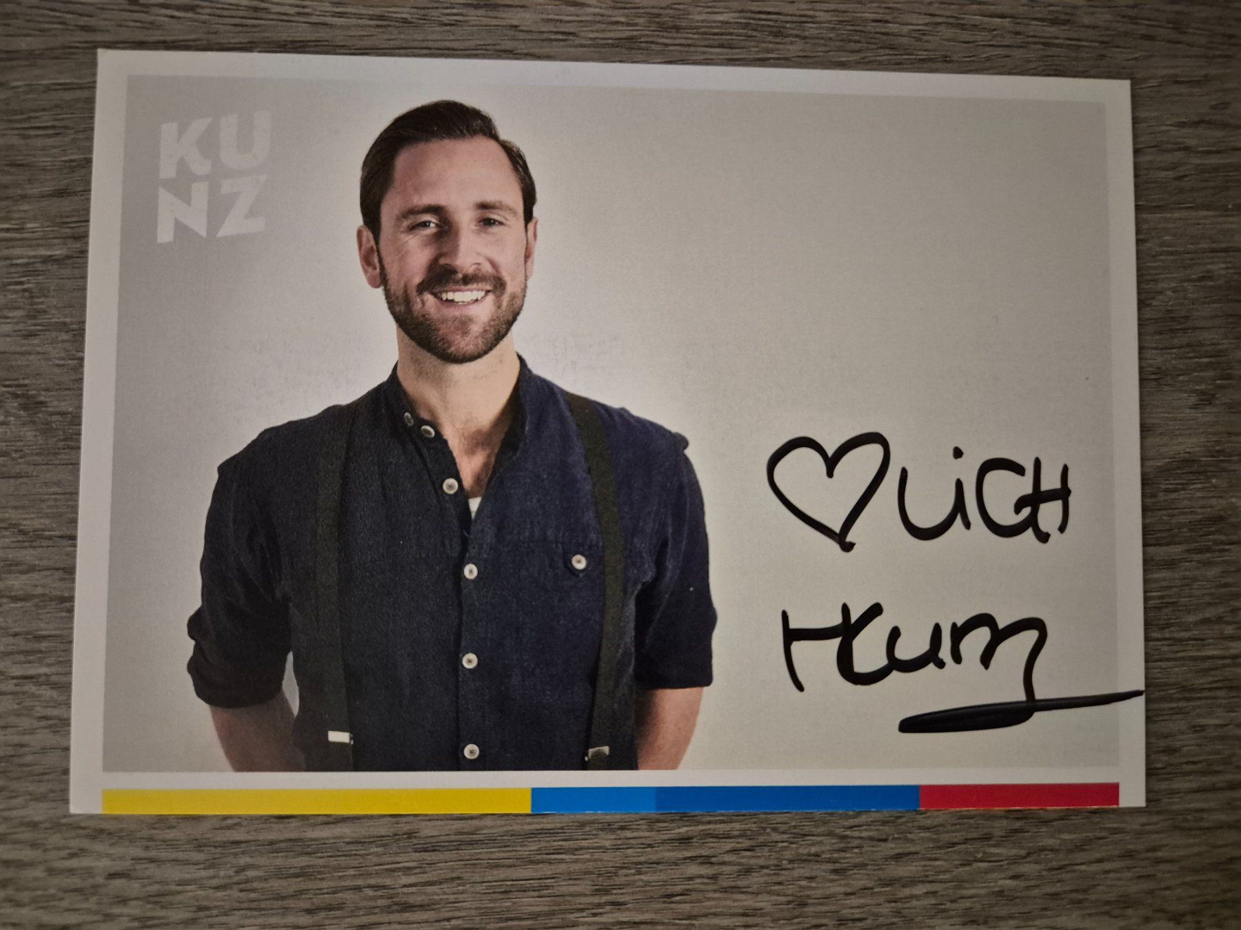 Autogramme: Autogrammkarte Kunz Originalunterschrift – Neu (gemäss Beschreibung) aus Eglisau von nicij79