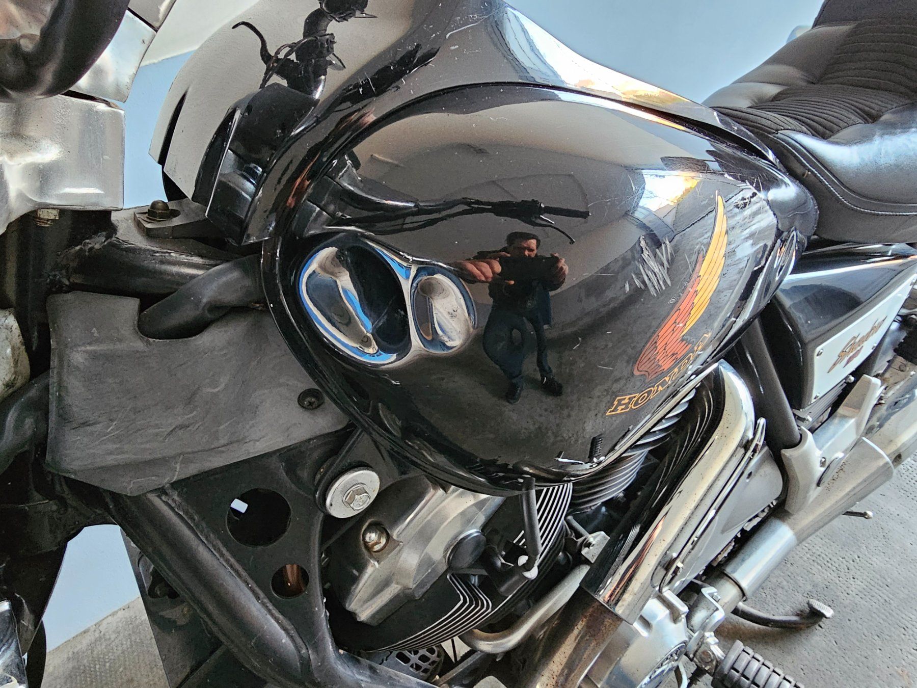 Honda Chopper: Honda VT 1100 C, SC18 – Gebraucht aus Basel von  7