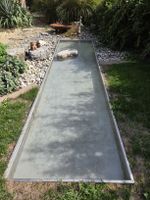Wasserbecken Inox rechteckig gebrauchter Zustand