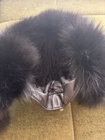 Pelzmütze aus Leder sehr warm