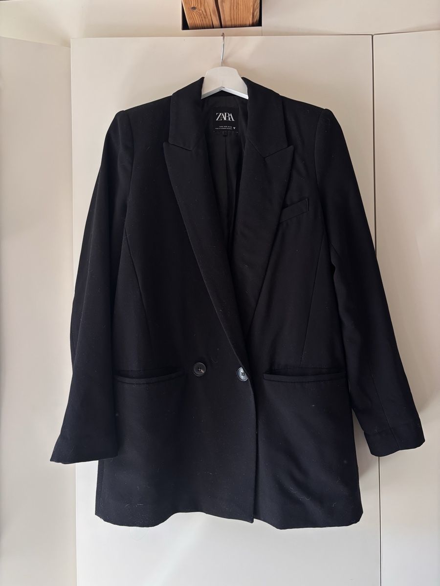 Zara Giacche: Schwarzer Zara Blazer, Grösse S – Usato da Stäfa venduto da InesBo 2