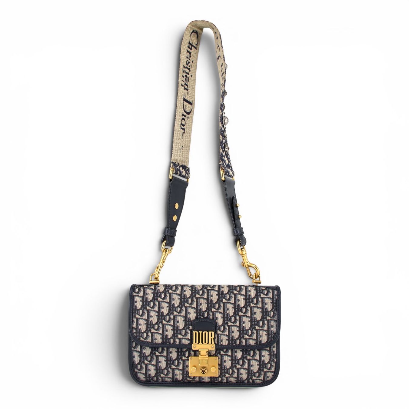 Dior Borse da donna: Dior Addict flap oblique blau – Usato da Binningen venduto da Designerlabels 2