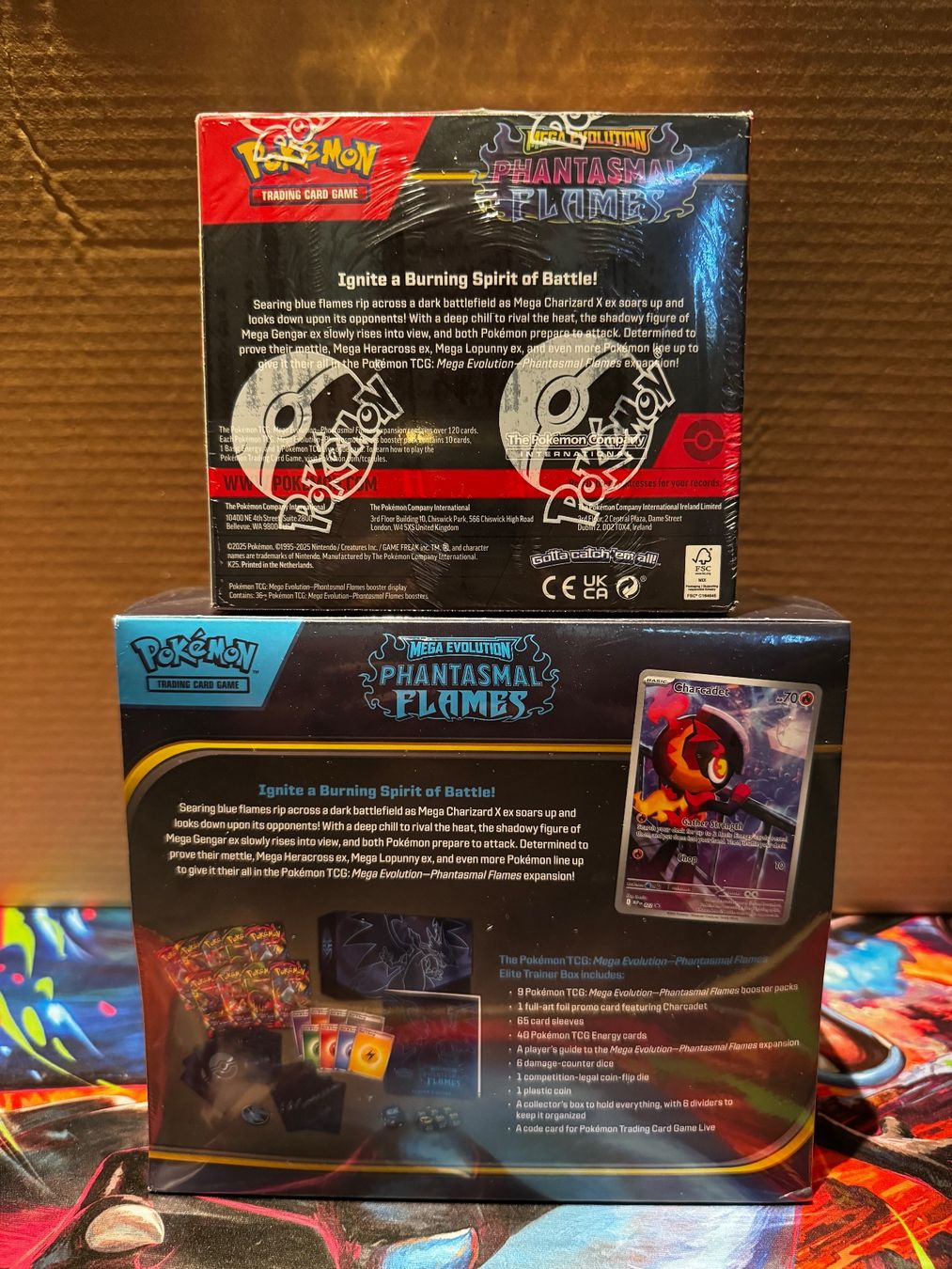 Pokémon Carte collezionabili: Pokémon Phantasmal Flames Display + ETB 🔥 – Nuovo e nell'imballaggio originale da Männedorf venduto da bir_gt85 1