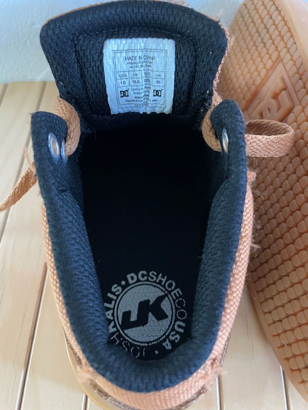 Scarpe per ragazzi: Halbschuhe in Gr. 32, von DG, Farbe Caramel – Usato da Cham venduto da 2eye 3