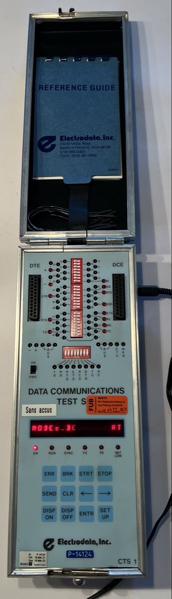 Misurare: RUAG Schweizer Armee ETAT CTS-1 Data Communications Test Set – Usato da Oberhofen Thun'see venduto da SwissTreasure 3