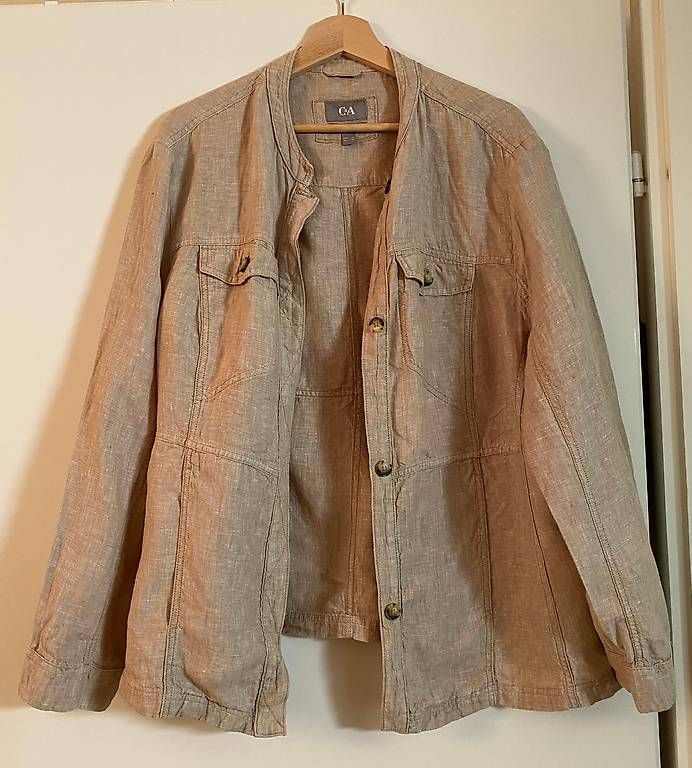 C&A Jacken: Leinenjacke C&A Grösse 50 – Gebraucht aus Riniken von mir_5ptw