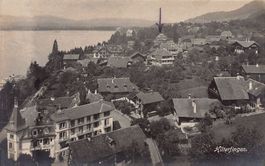 Hilterfingen, Teilansicht gelaufen um 1920-30