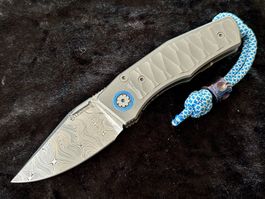 Stahlwerk Messer „Gentledan“ Titan & Damast