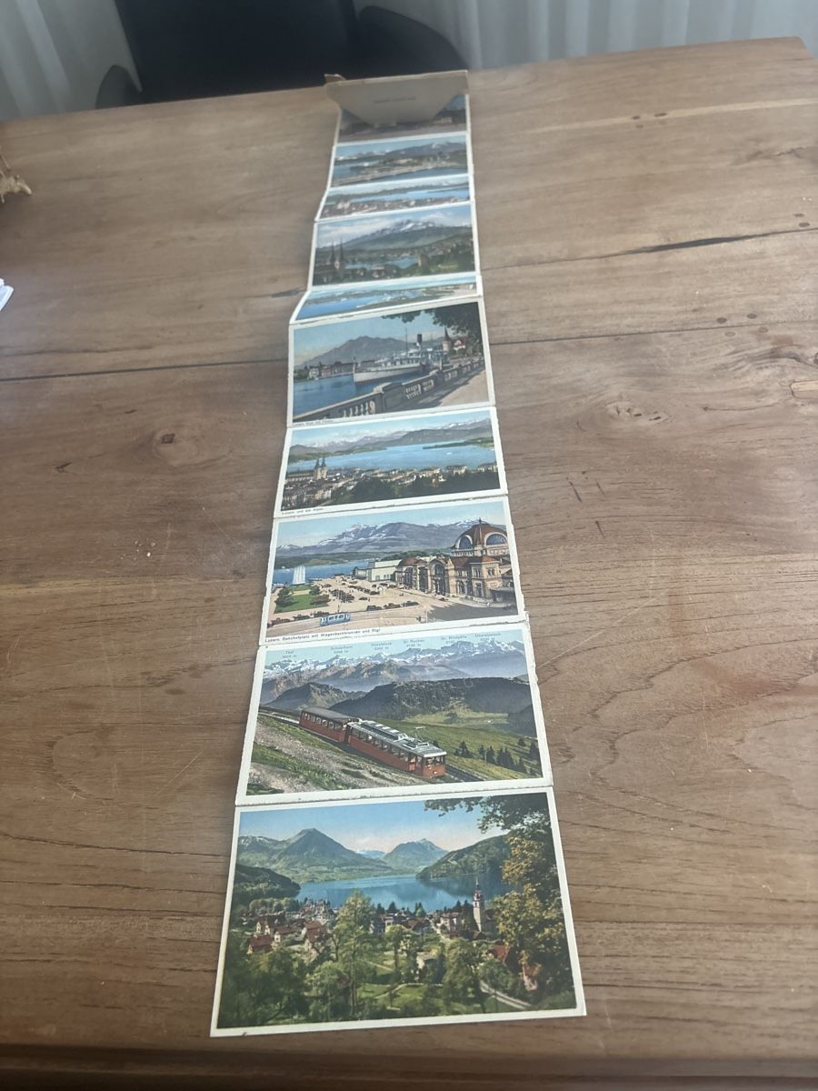 Cartoline postali: alte Postkarten von Luzern – Usato da Kriens venduto da Wundertuete17