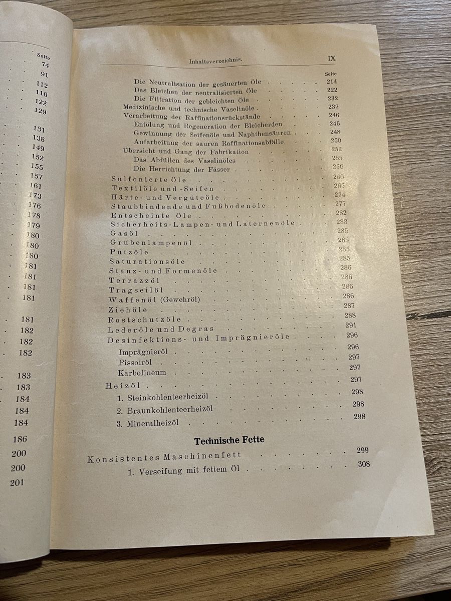 Libri: Technologie der technischen Oele und Fette – Usato da Fahrni b. Thun venduto da ams_56jv 4