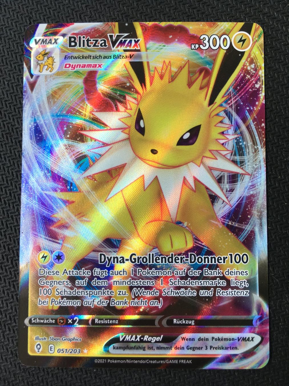 Pokémon Cartes à collectionner: Pokémon - Blitza Vmax - EVS 051 - Drachenwandel - DE – Neuf (Voir description) à St.Gallen par Punktchen01