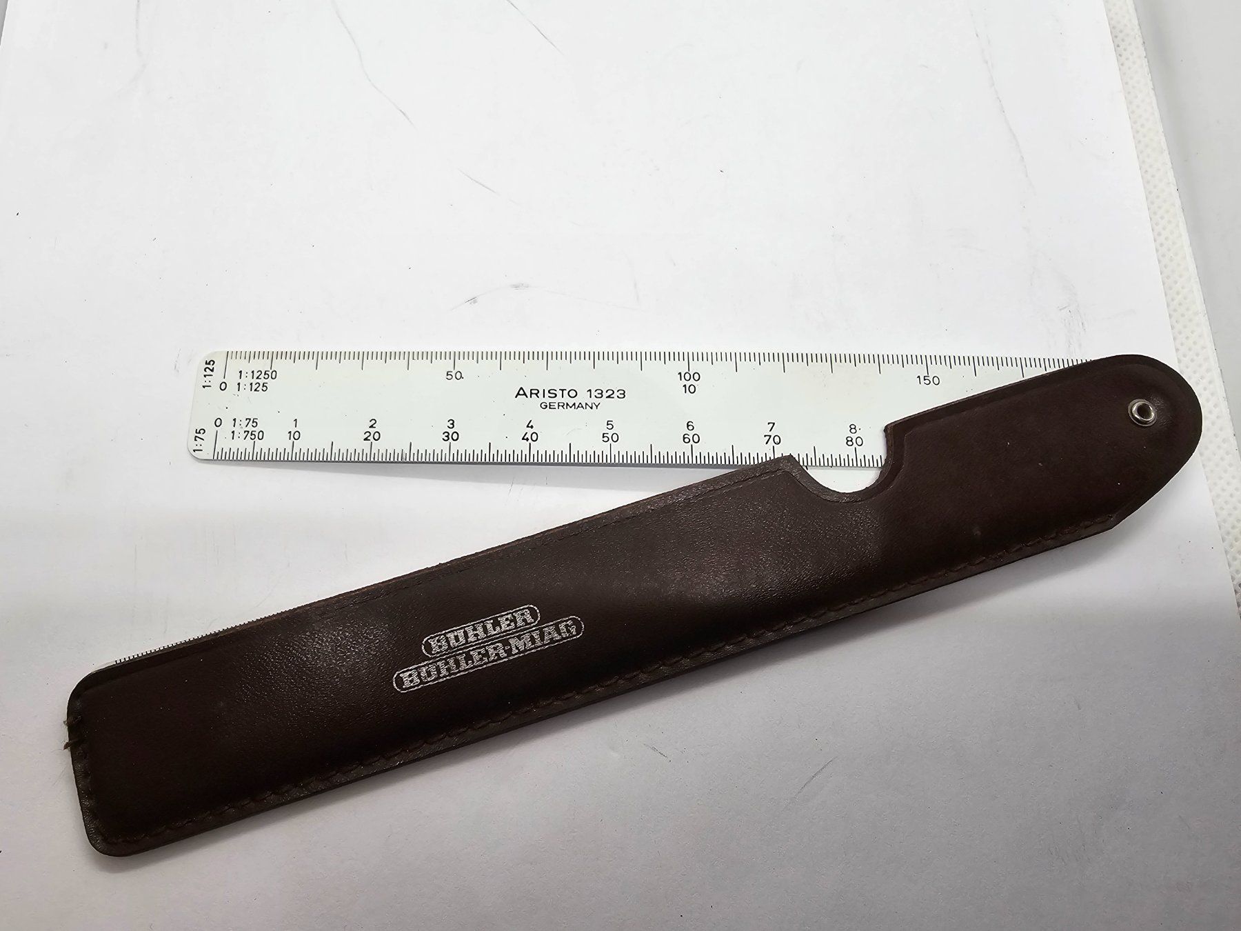 Messen: Reduktionsmassstab Aristo Fächermassstab 5 Fächer – Gebraucht aus Esslingen von Hombi3 2