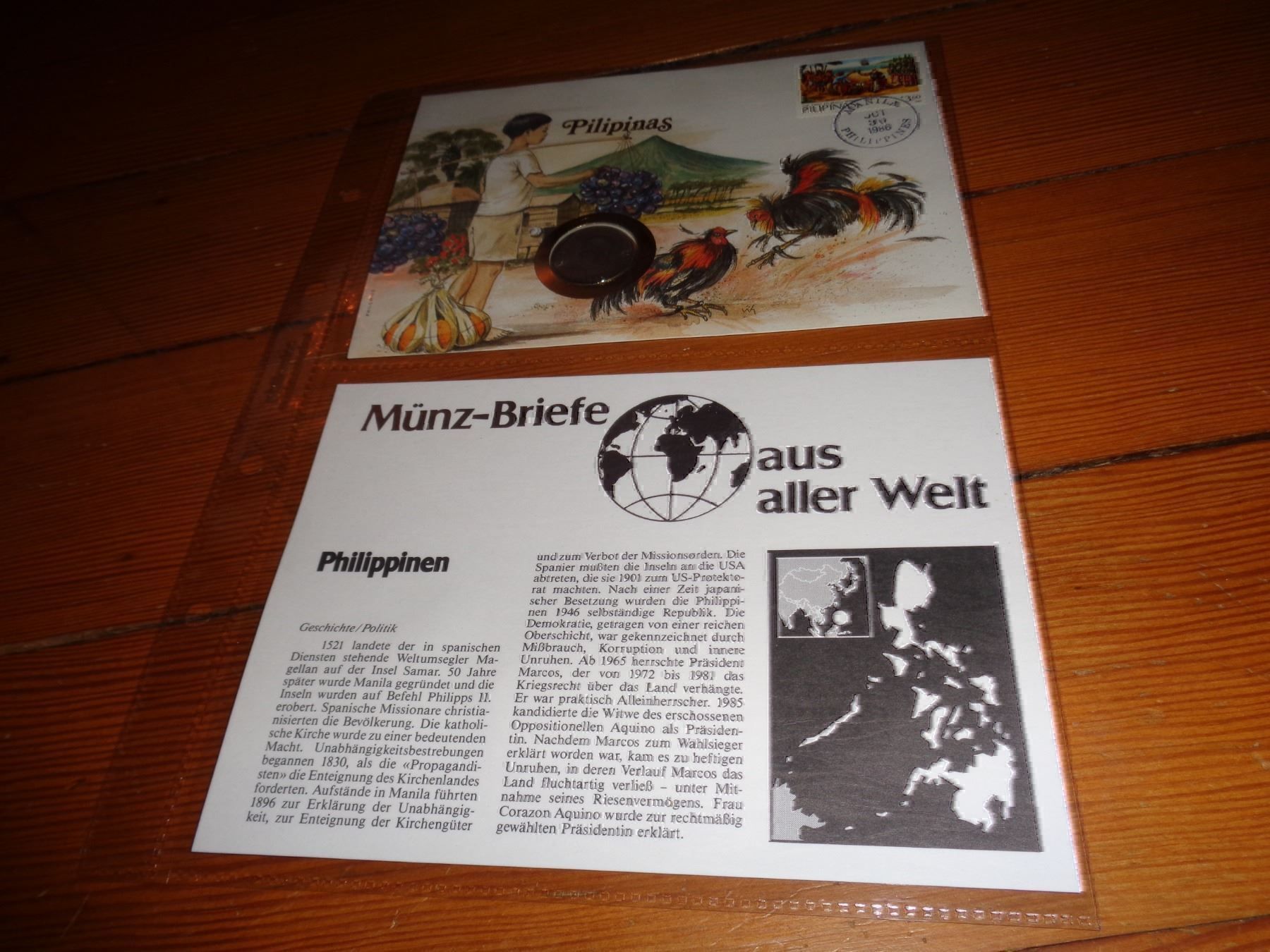 Tutti le monete: Münzbrief Phillippinen – Usato da Olten venduto da Disc-Verkauf