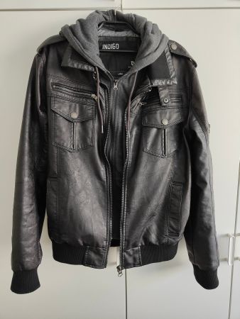 Herren Lederjacke - Grösse L