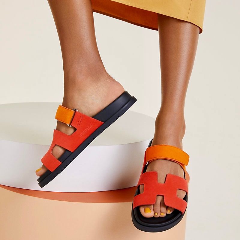 Hermès Damenschuhe: Hermès - Sandales Chypre - 36.5 – Gebraucht aus Rolle von elisolle 1