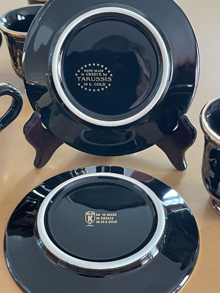 Set di piatti: Kaffee Set 7-teilig 24K Gold – Usato da Niederwil AG venduto da Vonky 3