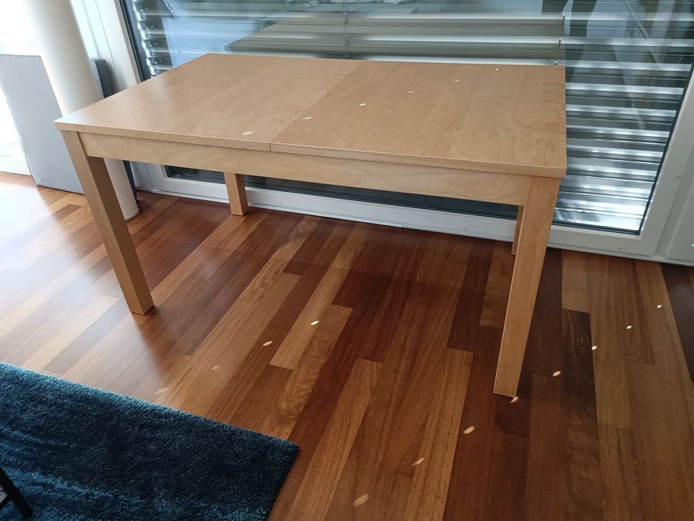 Ikea Esstisch Bjursta ausziehbar | Kaufen auf Ricardo