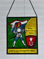 Wappenscheibe Schützengesellschaft Oerlikon 1982