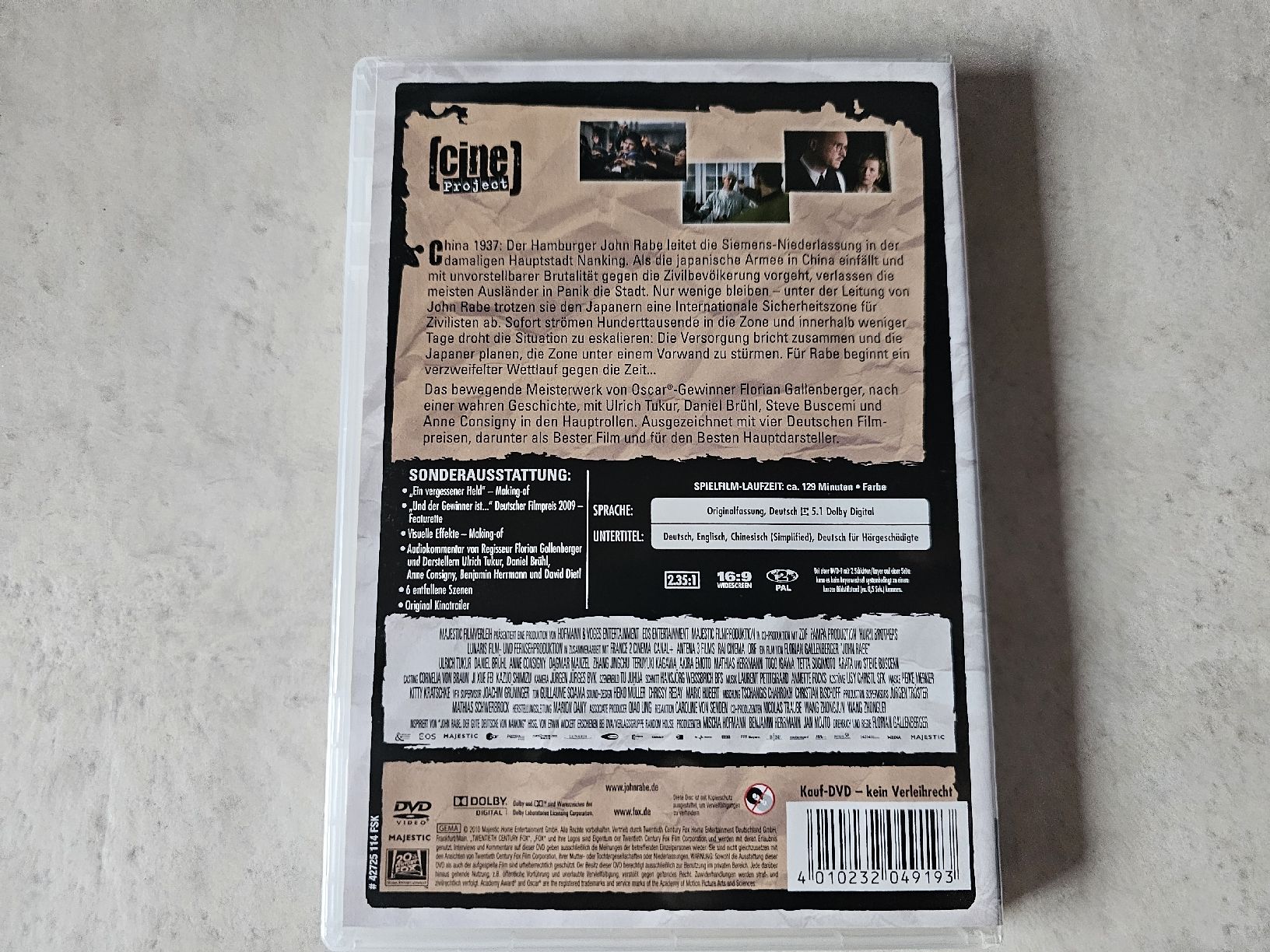 Tutti i DVDs: John Rabe – Usato da Schneisingen venduto da backstore24 1