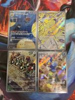 Pokemon Sammelkarten Set Japanisch Selten 4 Stk. Art Rare NM