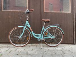 Citybike Damen Velo CANDY hellblau
