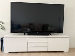 TV Möbel weiss glänzend