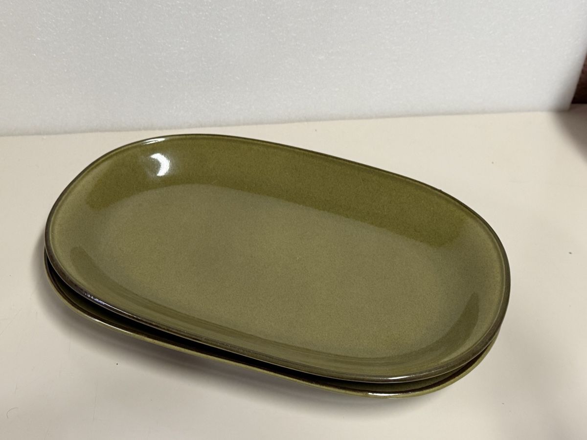 Rössler Piatti di portata: 2x Original Rössler Design Servierplatte Platte – Usato da Deitingen venduto da Himhip 2