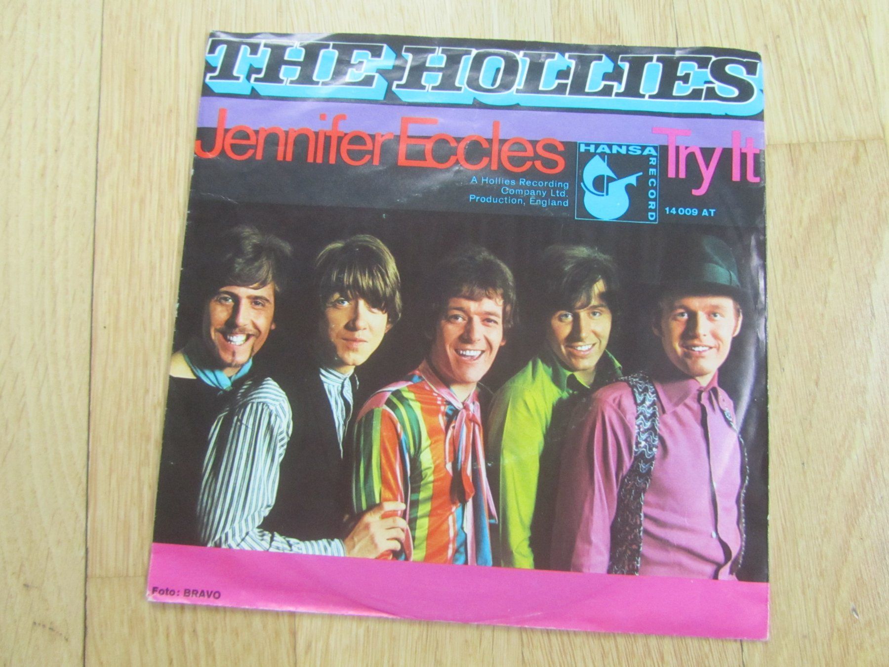 Dischi in vinile: The Hollies - Jennifer Eccles / Try it - Single Vinyl 45 – Usato da Seengen venduto da mikelele