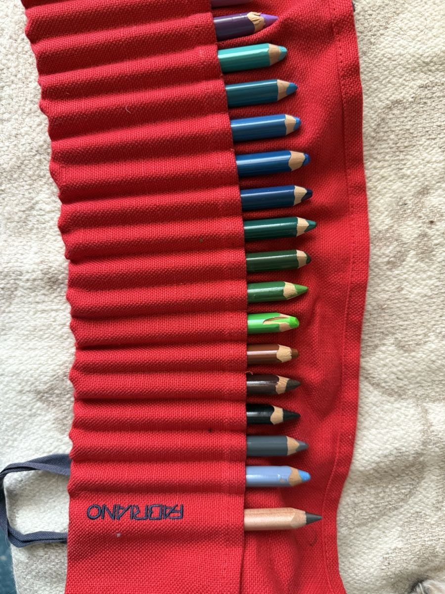 Astucci : Fabriano pencil case with colored pencils, art set – Usato da Zürich venduto da wil_2sm9 3
