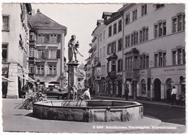 Schaffhausen Fronwagplatz Mohrenbrunnen