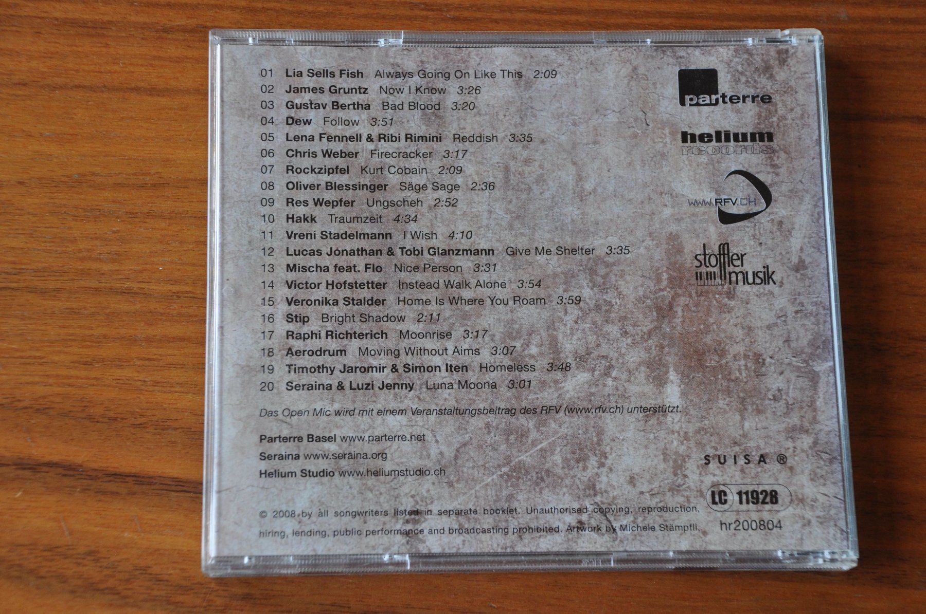 CD: Open Mic Basel (CD; Compilation) – Usato da Basel venduto da fido_mania 1