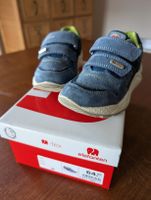 Blaue Leder Elefanten Kinderschuhe Gr. 28 - Top Zustand