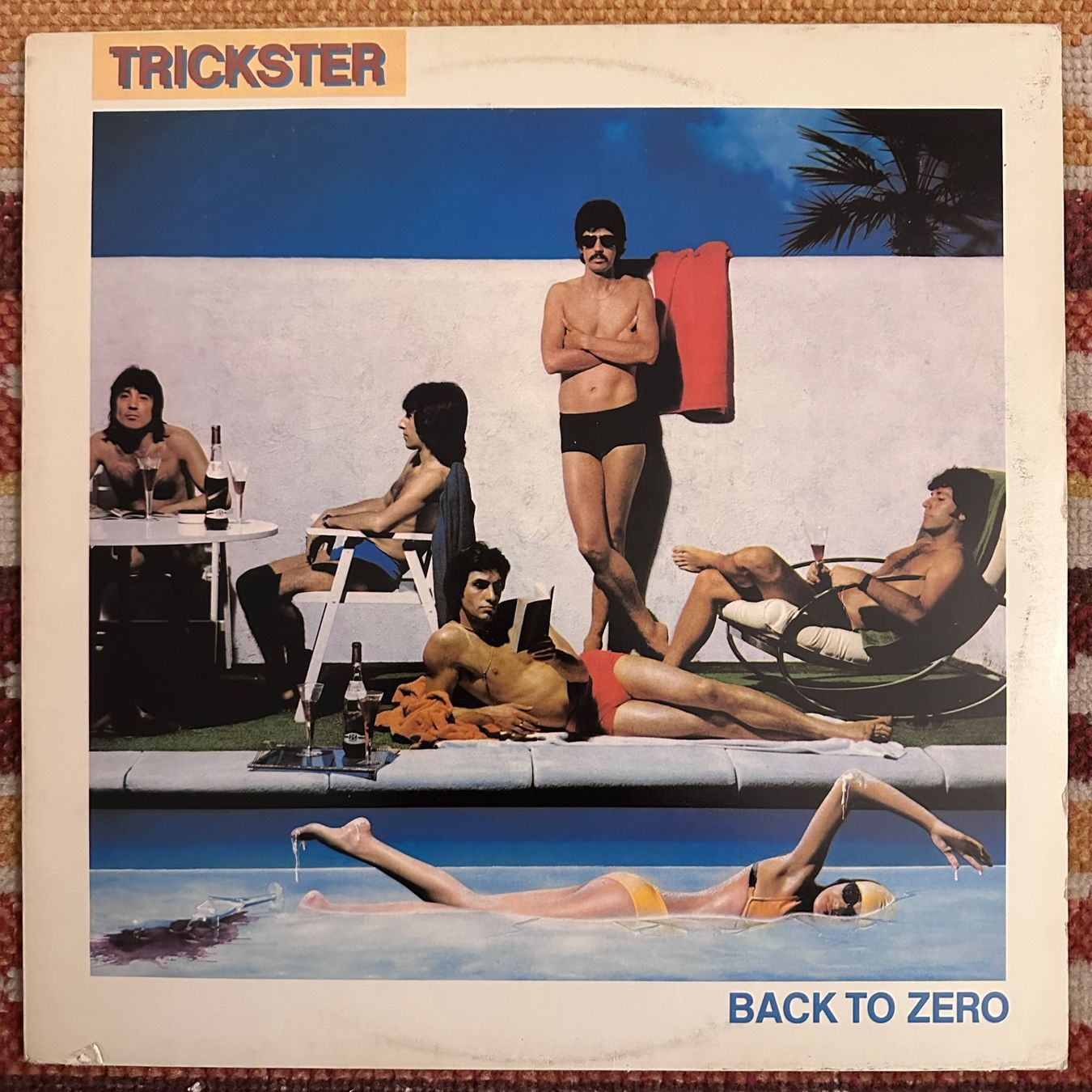 Schallplatten: LP - Trickster - Back To Zero – Gebraucht aus Breganzona von Onairda75