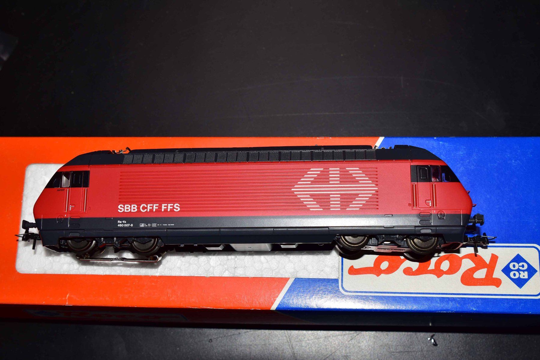 Roco Modelleisenbahnen: Roco Re 460 007 der SBB, rot, WS, mit DSS – Gebraucht aus Oberdiessbach von Abledog6 3