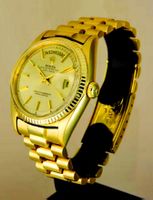 ♛ ROLEX Day-Date President 36mm 18K Vollgold GEWARTET+BOX ♛