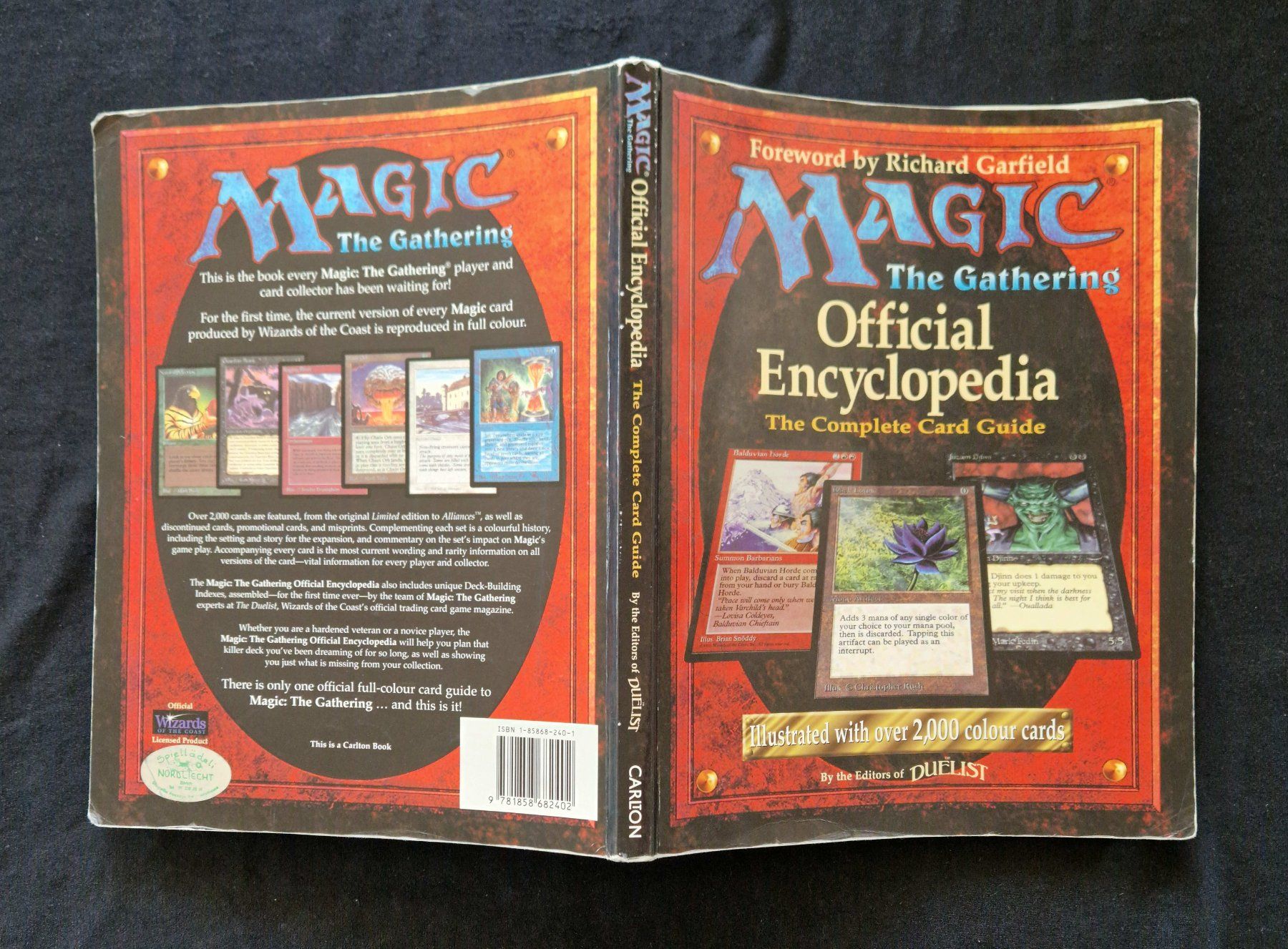 Bücher: MTG Official Encyclopedia: Complete Card Guide Vol. 3, 1997 – Gebraucht aus Zürich von silver-team 3