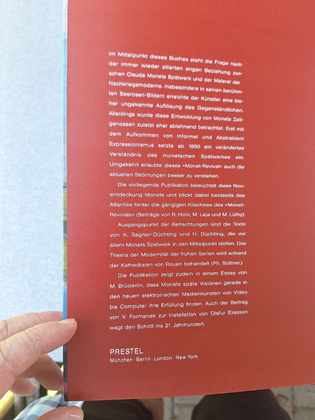 Libri: Claude Monet - Kunstband über Impressionismus  – Usato da Sempach Station venduto da Feuersalamander69 4