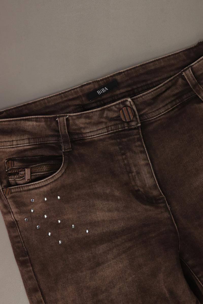 Jeans: Biba Straight Jeans Gr. 34 braun – Gebraucht aus Neustadt an der Waldnaab von SecondLifeFashion 2