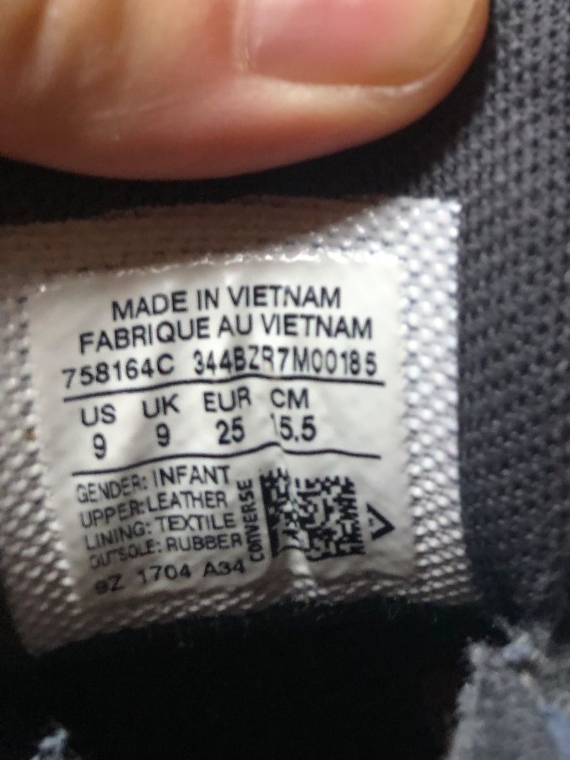 Converse Scarpe per ragazzi: Converse taille 25 – Usato da Lausanne venduto da MademoiselleZuzu 2