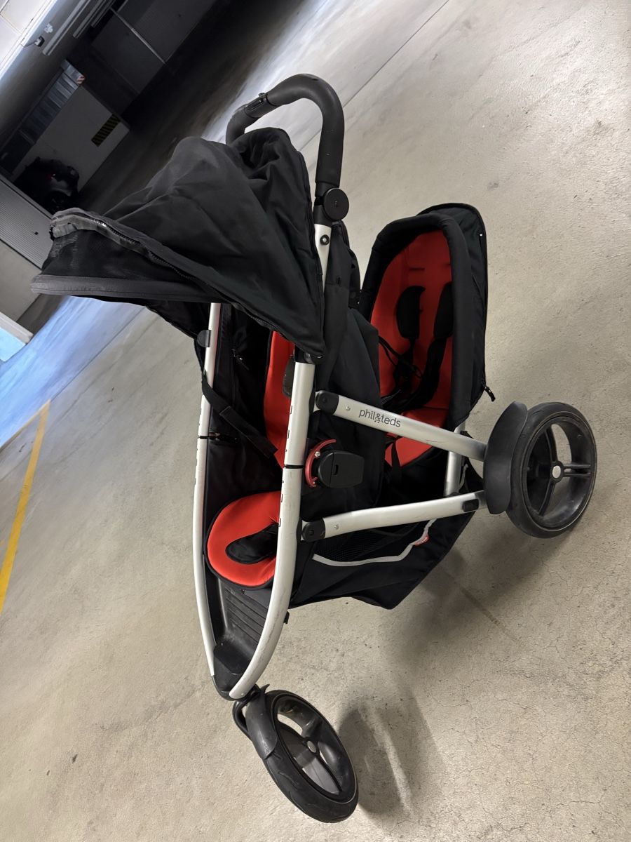 Phil & Teds Carrozzine: Geschwisterwagen – Usato da Gränichen venduto da R.7 3