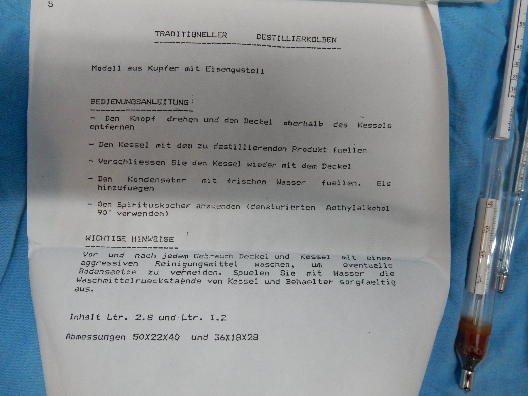Elettrodomestici da cucina: Mini-Destillieranlage – Usato da Watt venduto da Mariposa49 6
