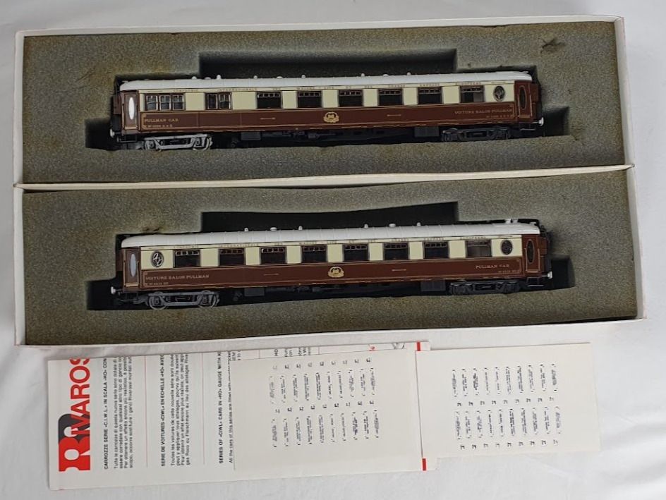 Rivarossi 2493 - CIWL Pullman Gepäckwagen F 1265 H0/DC (Gebraucht) in